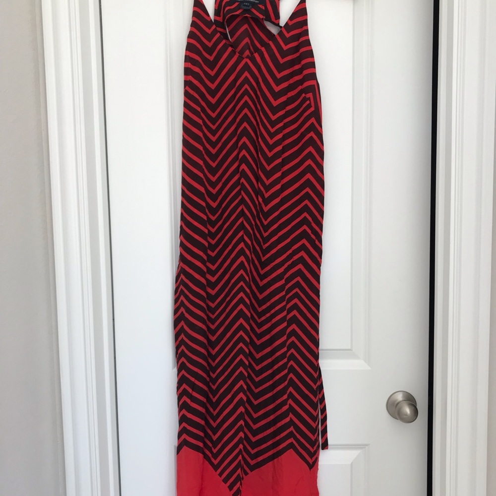 French Connection Striped Maxi Dress